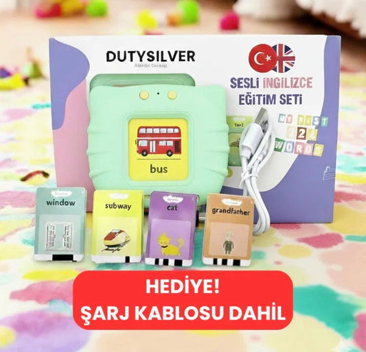İngilizce Türkçe Sesli Eğitici Oyuncak - DUTYSILVER